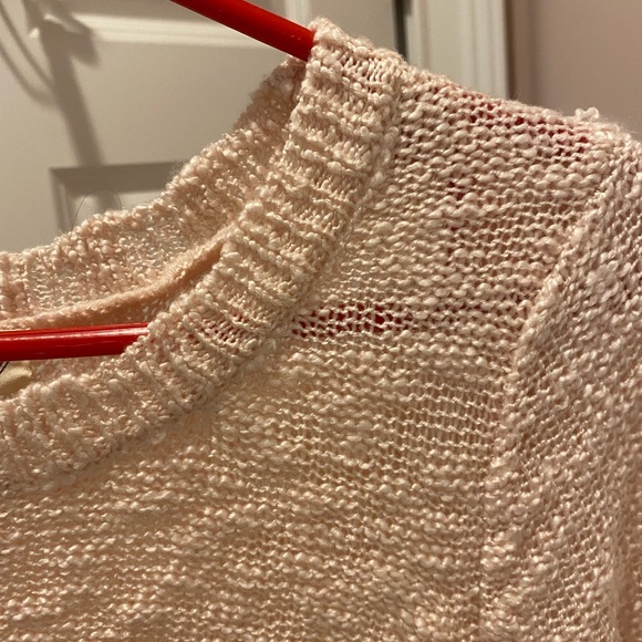 Pink rose sweater size small blush in color. - Picture 13 of 13